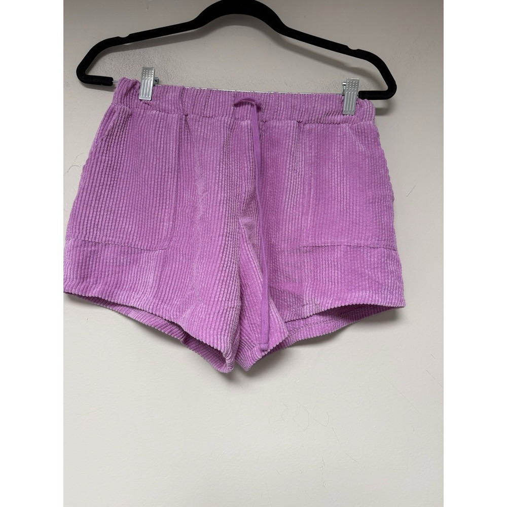 BDG Urban Outfitters Cut Off IVORY Carpenter Corduroy Shorts Size Small